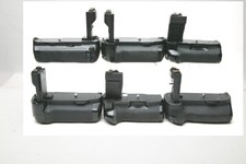SIX Assorted Battery Grips  Holders For Canon Digital DSLR Cameras. Clean.