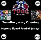 Buffalo Bills- 2 Item Autographed Football Jersey Opening RSA