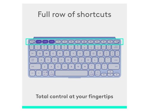 Logitech Keys-To-Go 2 przenośna klawiatura Bluetooth do tabletu z wbudowaną pokrowcem - Zdjęcie 5 z 5