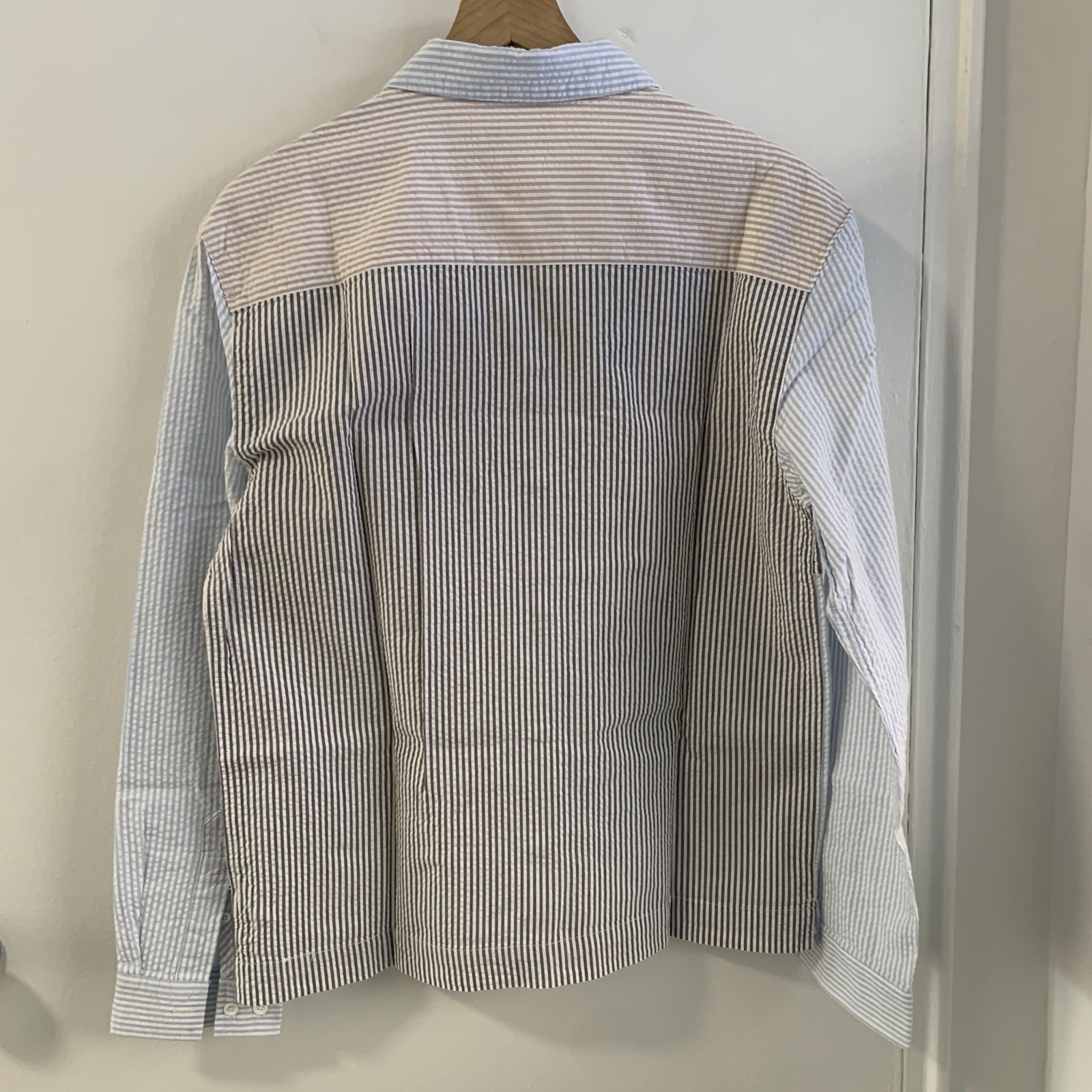 Urban Outfitters Multicolored Patchwork Shirt Siz… - image 2