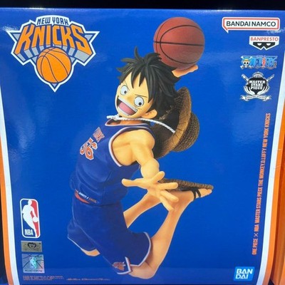 ONEPIECEBASESHOPニューヨーク・ニックス フィギュア knicks ONE PIECE × NBA MASTER STARS Monkey D. Luffy NICKS NEW YORK Figure