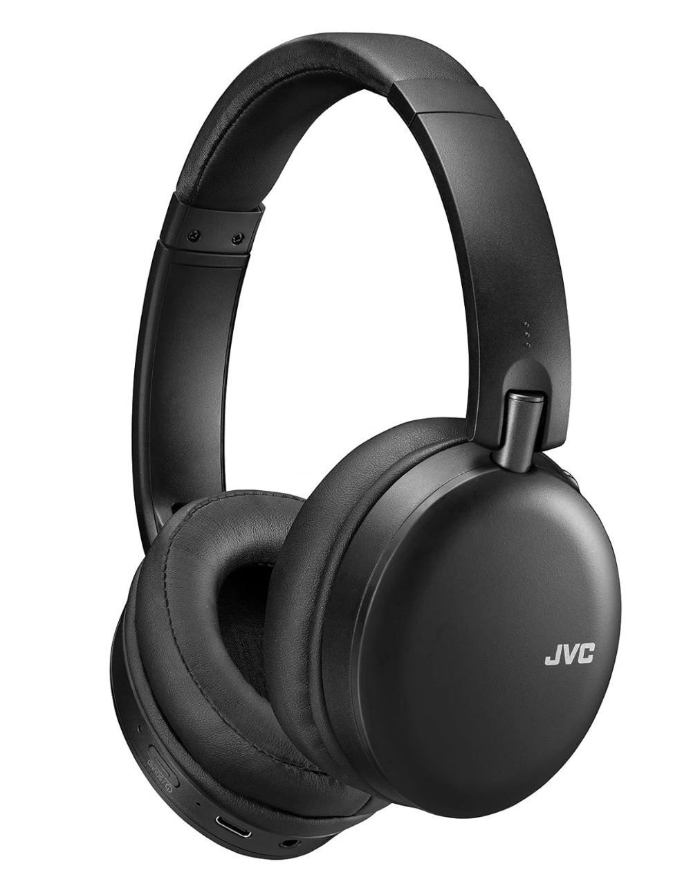 JVC Noise Cancelling Wireless Headphones, Bluetooth 5.0, 42H Playtime - Black