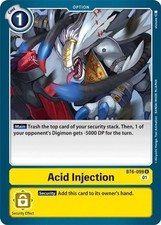Acid Injection BT6-099 U Double Diamond Digimon TCG