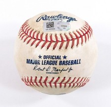 White Sox @ Nationals 9-18-23 Game-Used Baseball Luis Robert / Joan Adon COA