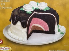 Vtg Betty Crocker Bake 'n Fill & Decorate Bake Pan 4 Piece Baking Set on TV NEW