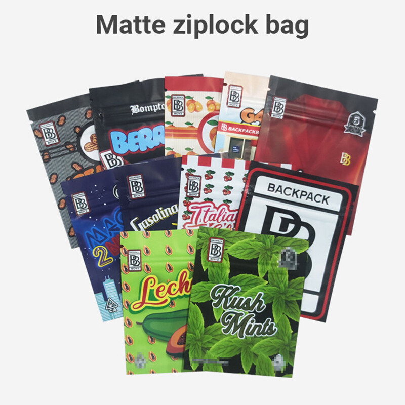 10PCS Favor Food Storage Foil Pouch Bag Candy Bags Resealable Smell