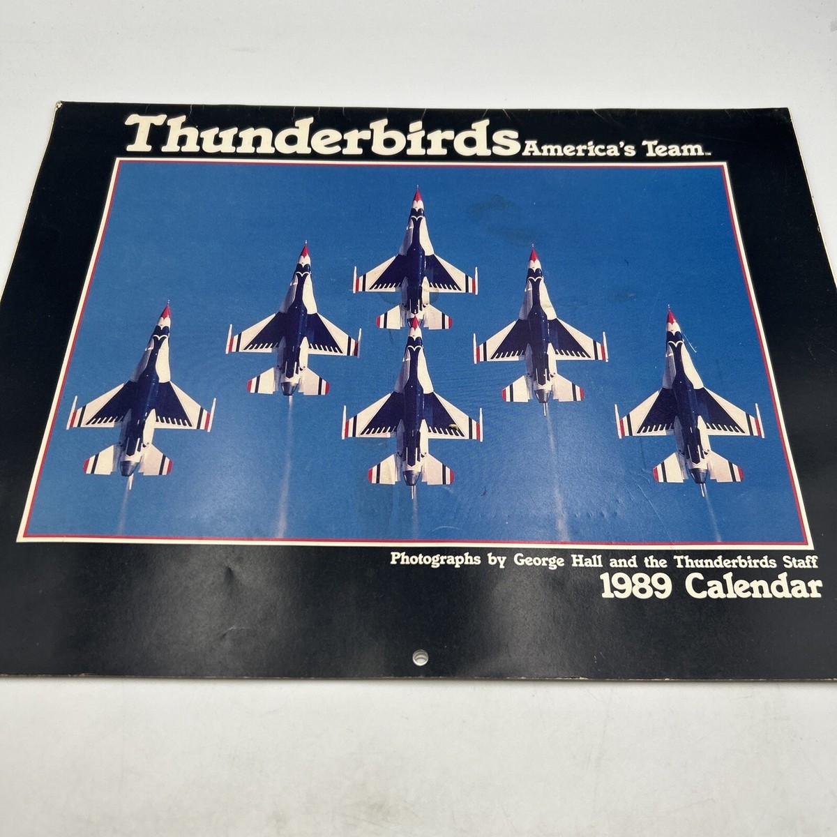 Vintage 1989 Thunderbirds America's Team Calendar | eBay