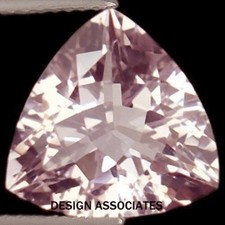 ROSE QUARTZ 3 MM TRILLION CUT 7 PIECE SET ALL NATURAL