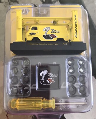 2021 M2 Machines Model Kit - 1965 Ford Econoline Delivery Van ''Ford Cobra''