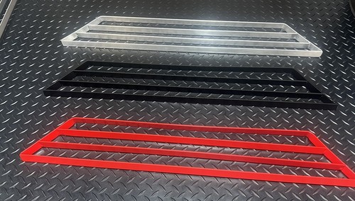 C8 Corvette New HTC Rear Window Louvers Accessories, Parts Stingray Zo6 Eray - Foto 10 di 12