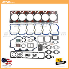 Cylinder Head Set Graphite Fits 98-02 Dodge Ram 2500 Ram 3500 5.9l L6 Ohv 24v