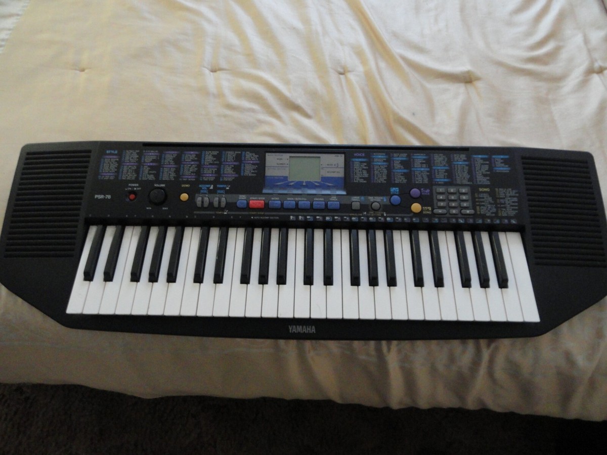 Yamaha PSR-78 Portaton 49 Key Electronic Keyboard | eBay