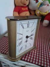 Orologio Sveglia Da Tavolo vintage al quarzo KIENZLE In Ottone funzionante