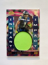 2021 Illusions Dwayne Eskridge RC Instant Impact Patch Illusions