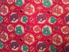 Care Bears baby toddler sheets set bright pink