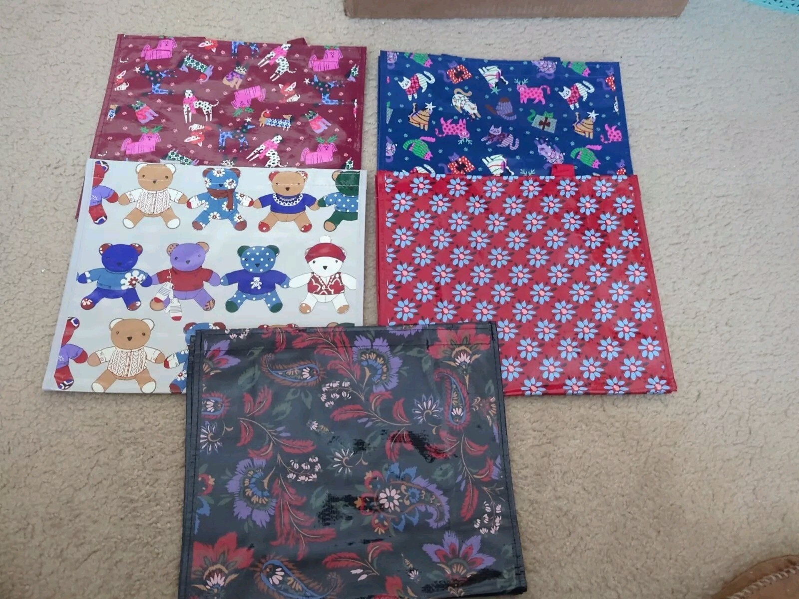 VERA BRADLEY Market/Gift Tote REUSABLE SHOPPING BAG Eco Pick Your