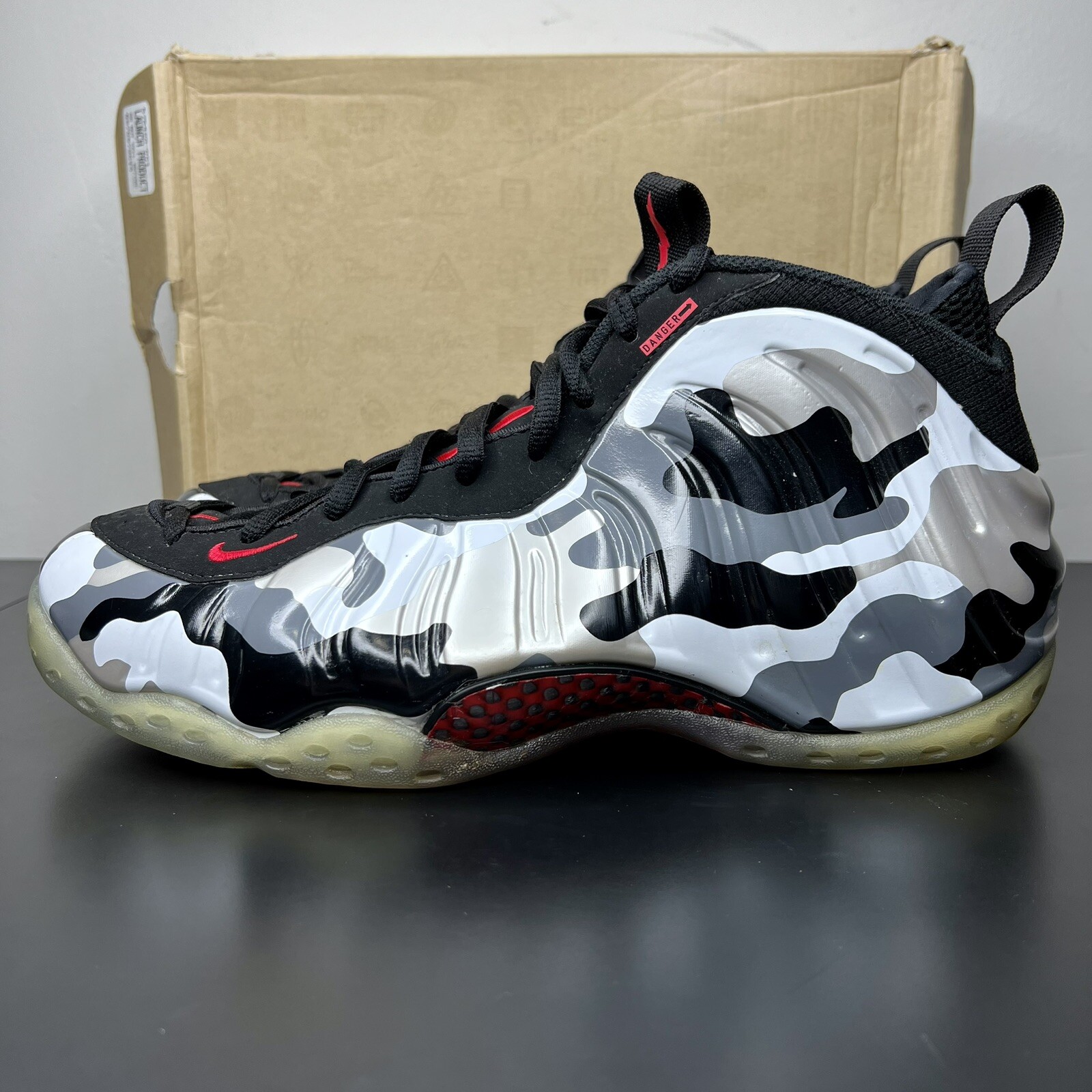 Size 11 - Nike Air Foamposite One Premium Fighter Jet 2013 | Ebay