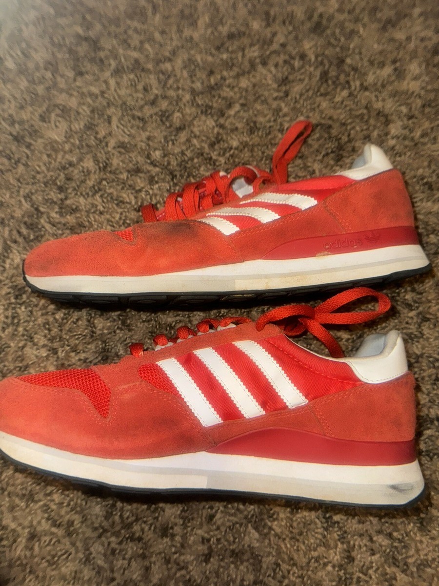 スニーカー adidas Adymetic Red adidas ZX 500 Red and White Size 8 | eBay