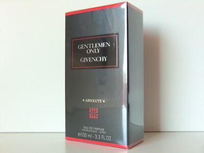Givenchy Gentlemen Only Absolute EDP Spray 100ml - 3.3 Oz BNIB Retail Sealed OVP