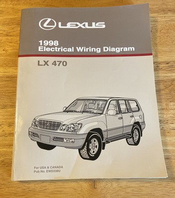 Lexus LX 470 1998 Electrical Wiring Diagram | eBay