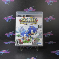 Sonic Generations PS3 PlayStation 3 Complete - 1 Year Warranty EX Cond