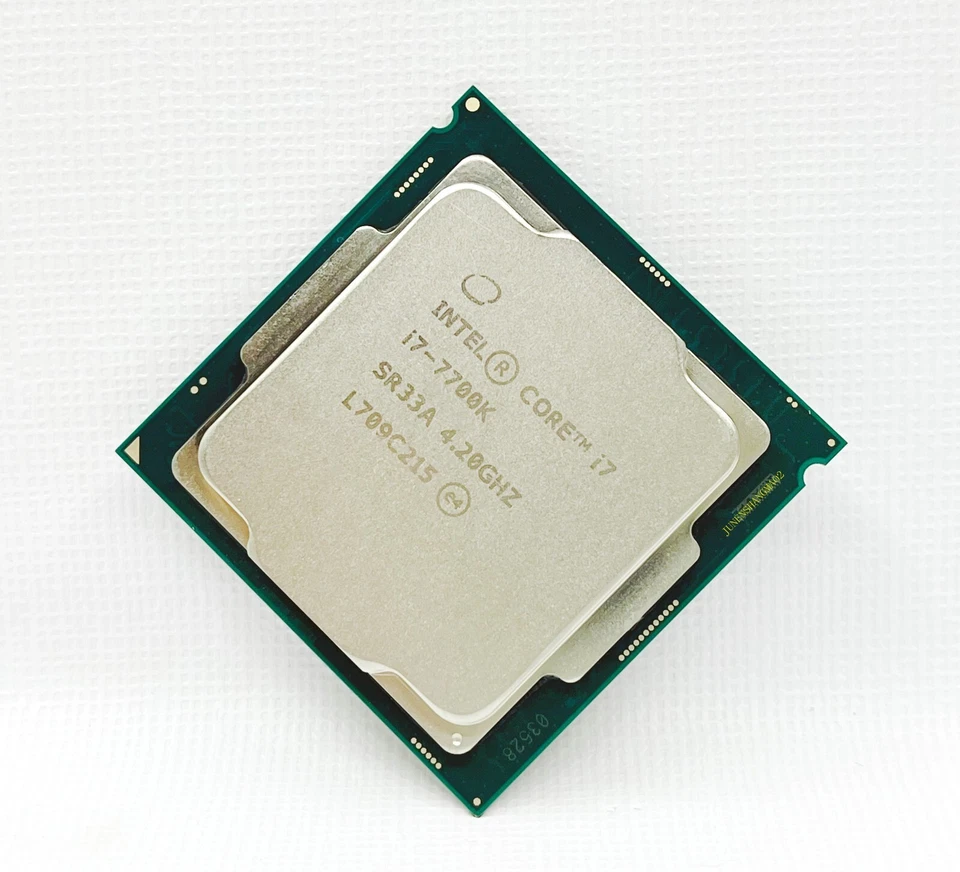 Intel Core I7-7700K SR33A 4,2GHz-4,5 91W Quad-core 8MB LGA1151 Desktop-Cpu - Bild 3 von 3
