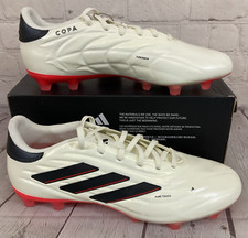Adidas IE4979 Copa Pure 2 Pro FG Soccer Cleats Ivory Black Solar Red US 7 W 8