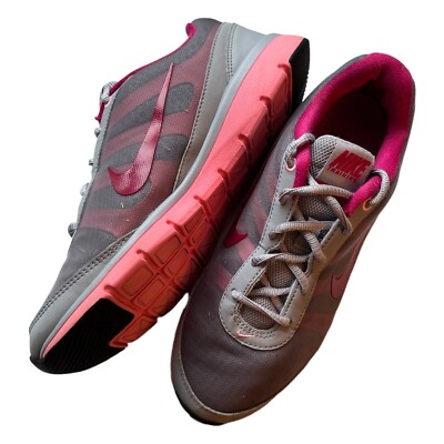 Nike Women's Total Core TR 488111-008 Gray Pink Running Shoes Sneakers Size 8.5