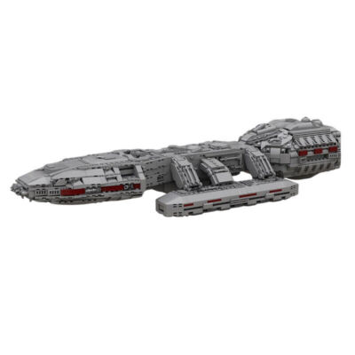Spaceship MOC-154698 Building Blocks Set, 2222pcs DIY Model Sci-Fi Bricks Toy