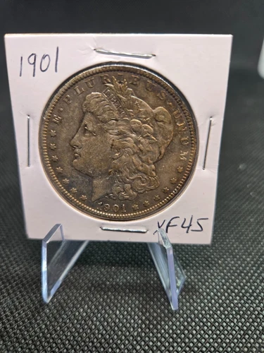 1901 Morgan Silver Dollar XF–Scarce Philadelphia Mint Collector Favorite!