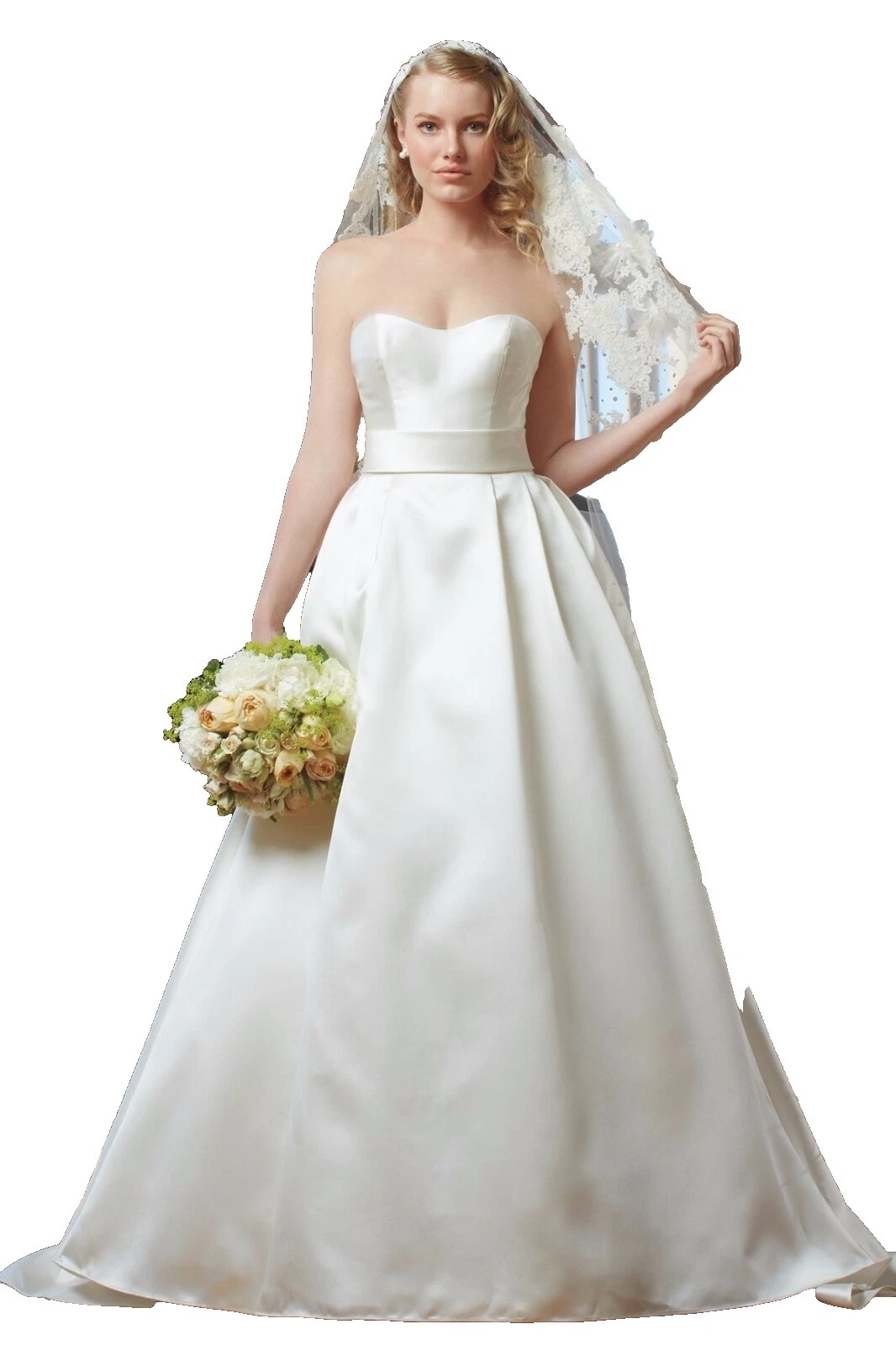 A-Line 14 Women's Size Wedding Dresses