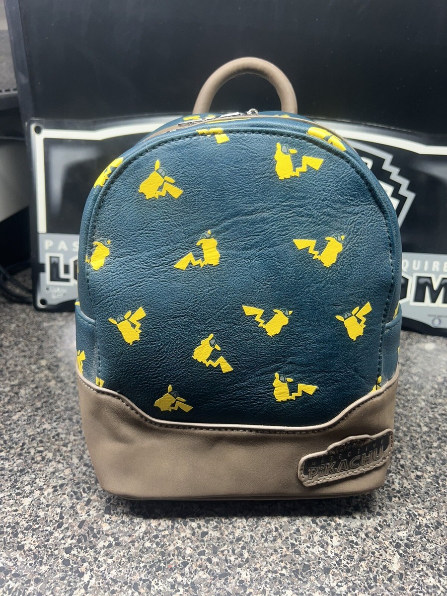 Detective Pikachu mini Backpack Loungefly Pokemon Detective Pikachu Mini Backpack - New | eBay main image 4