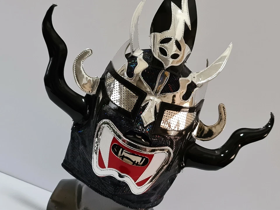 JUSHIN LIGER MÁSCARA LUCHADOR DISFRAZ LUCHADOR LUCHA LIBRE MEXICANO Foto 3 de 4