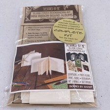 Books By Hand Designed By Me Mini Ribbon Bound Album Makes 3