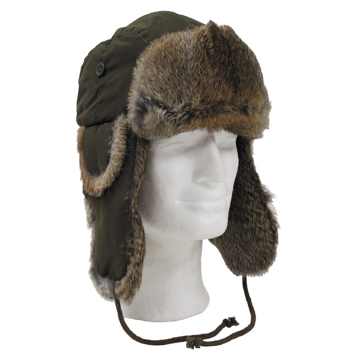 Fox Outdoor Gorra De Invierno Con Orejeras Verde/Marrón