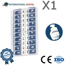 Ortodoncia Dental Morelli Compuesto Blanco Estética Brackets Kit Roth Brackets