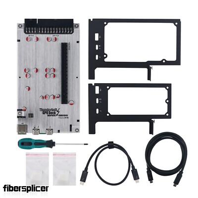 TH3P4G3 GPU Dock External GPU Dock fr Thunderbolt Macbook Notebook Graphics Card
