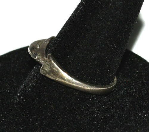 Anillo de plata de ley tallada con delfín 3,15 gramos talla 7 - Imagen 5 de 8