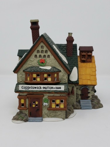Dept 56 Dickens Village Heritage GIGGELSWICK MUTTON & HAM 5822-0 - Picture 2 of 10