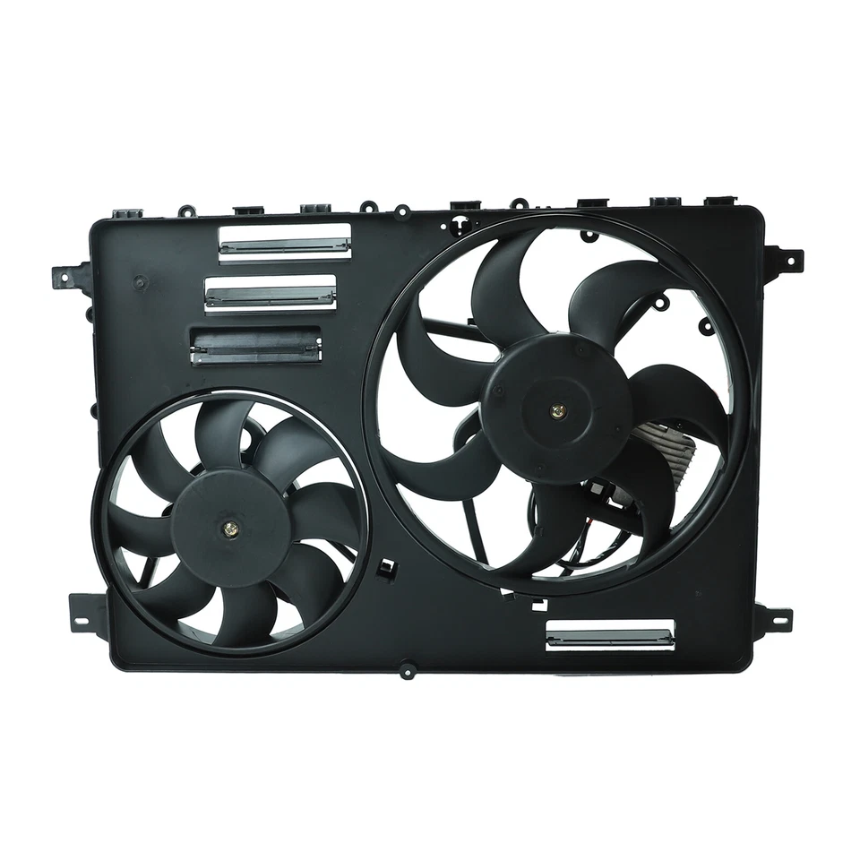 For 2008-2016 Volvo S80 XC60 XC70 Dual Engine AC Radiator Cooling Fan Assembly Foto 2 de 4