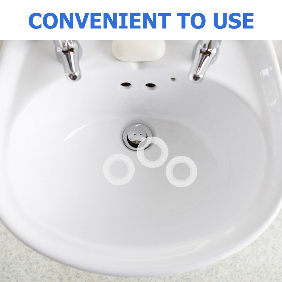 10 Pcs Drainage Seal Universal Basin Drain Gasket Replacement Parts