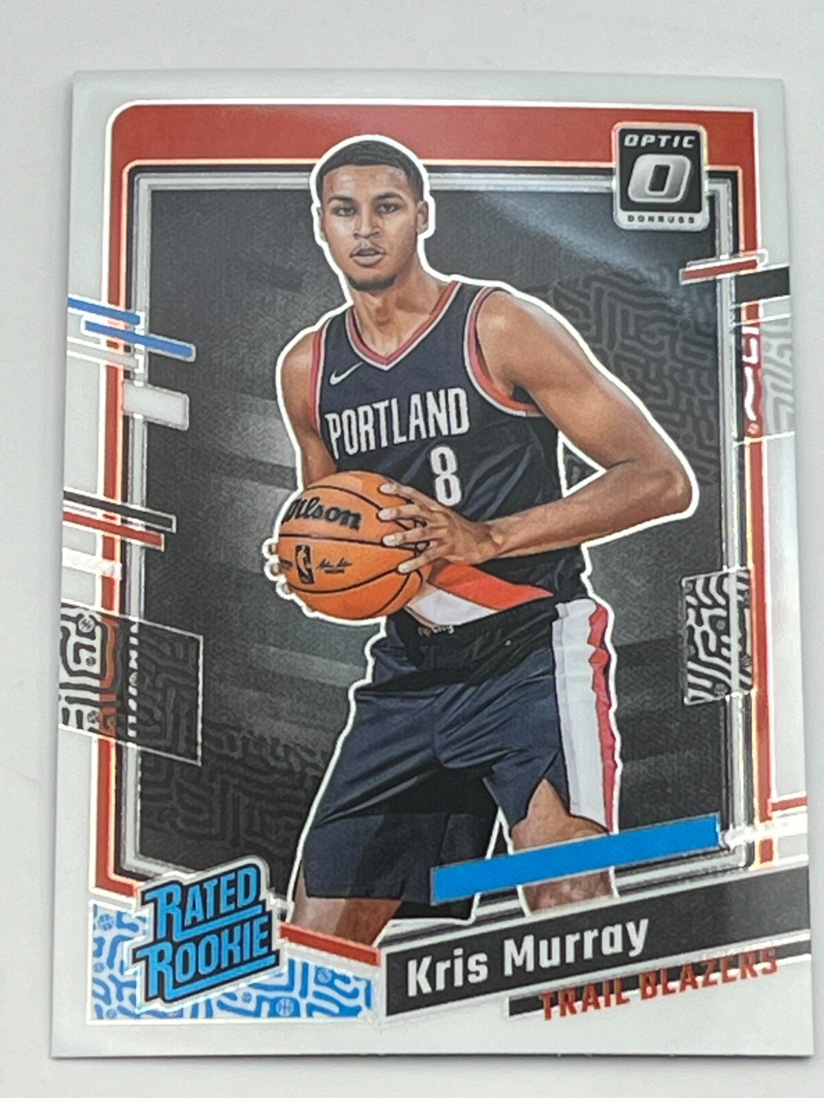 2023-24 Donruss Optic Rated Rookie #213 Kris Murray - Portland Trail Blazers