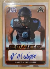 2021 Leaf Pro Set Power - Jaivon Heiligh - Bronze ARC Rookie Auto