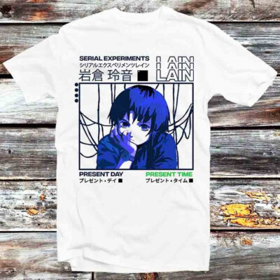 Serial Experiments Lain Japanese T-Shirt B512