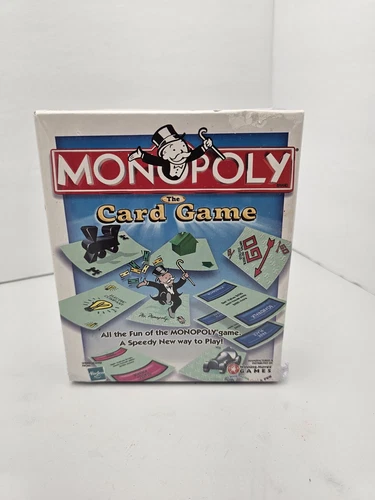 Monopoly 2000 Vintage "Il Gioco di Carte" Hasbro Un Gioco Vincente Mosse Nuovo Mai Aperto