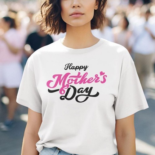 Happy Mothers Day T-shirt Family Children Kids Love Mom Celebration Party Gifts - Picture 18 of 22