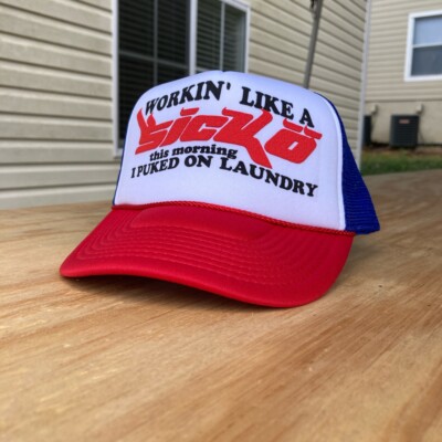 Sicko Born From Pain Laundry Trucker Red/White/Blue