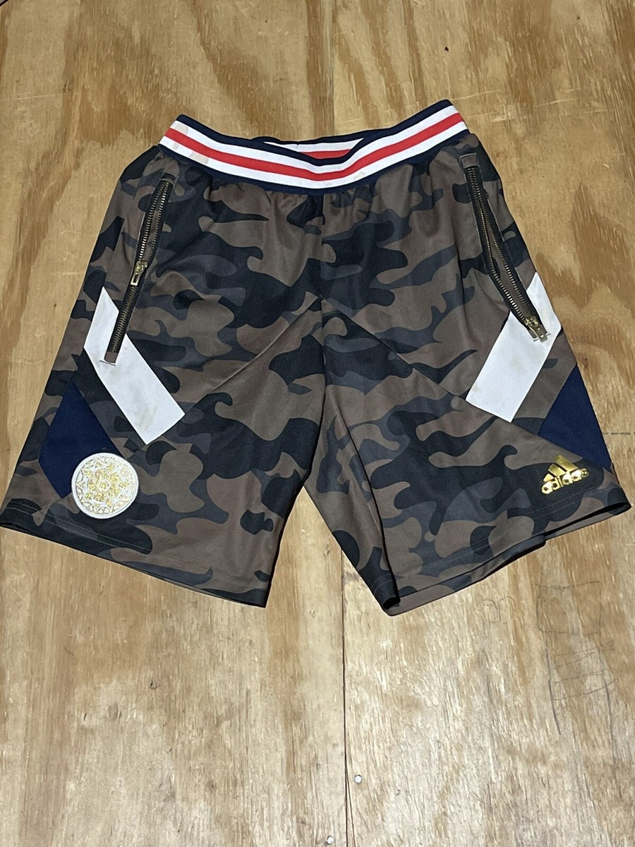 Kith X Adidas Shorts Adult XS Drawstring Camo @h7