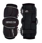 New Brine Triumph Iii Black / White Lacrosse Arm Pads Size Large