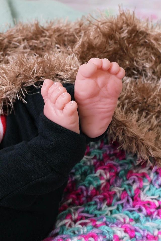 Baby Boy Crying Doll Berenguer 14" inch Real Alive Soft Vinyl Preemie LifeLike  - Image 3 of 4